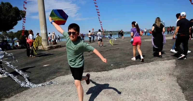 Uçurtma Şenliği’nde renkli görüntüler ortaya çıktı