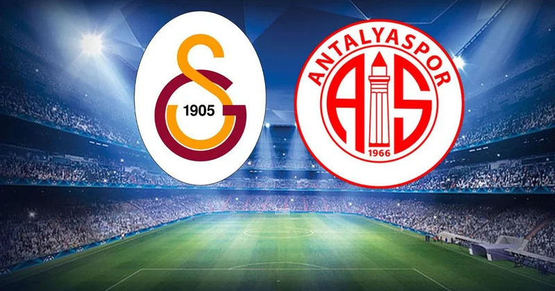 Galatasaray Antalyaspor mücadelesinin ilk 11 leri belli oldu