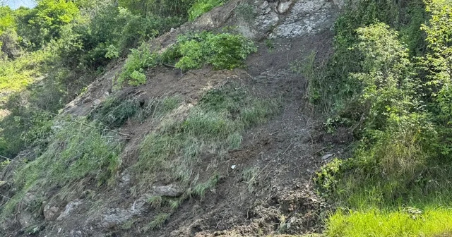 Zonguldak ta şehirlerarası terminalde heyelan Zonguldak Haberleri