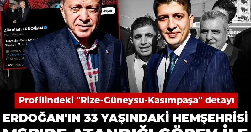Erdoğan ın 33 yaşındaki hemşehrisi MSB de atandığı görev ile muhalefeti ayağa kaldırdı! Rize Güneysu Kasımpaşa detayı
