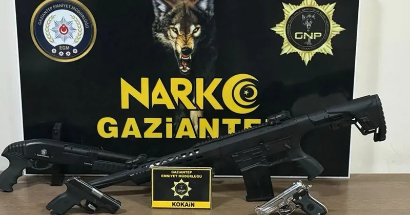 Gaziantep te uyuşturucu operasyonu! 4 gözaltı