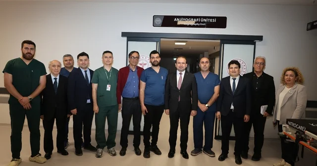 Aydın Şehir Hastanesi nde ilk anjiyo başarıyla yapıldı Aydın Haberleri