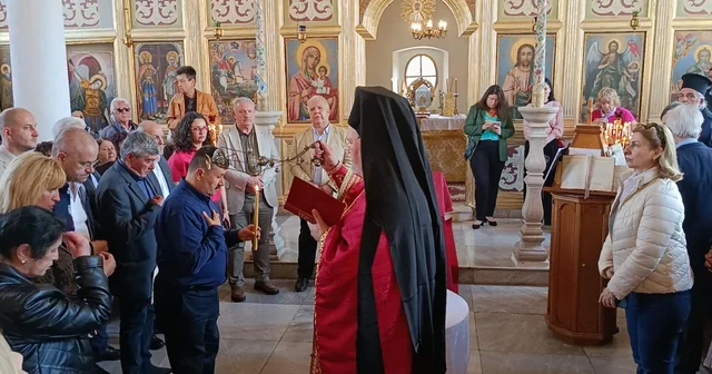 Bulgar Ortodoks Sveti Georgi Kilisesi ndeki ayin iptal edildi Edirne Haberleri