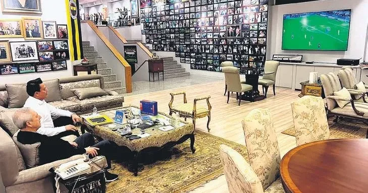 MEVLÜT TEZEL Aziz Yıldırım’ın odası