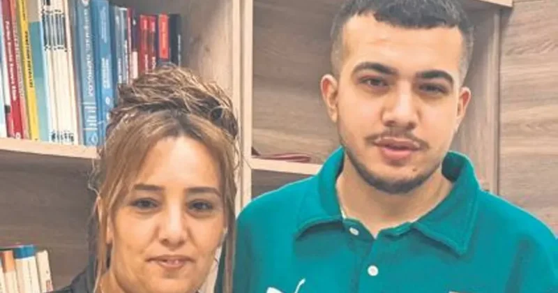 Eşini kaybetti oğlunu kurtardı