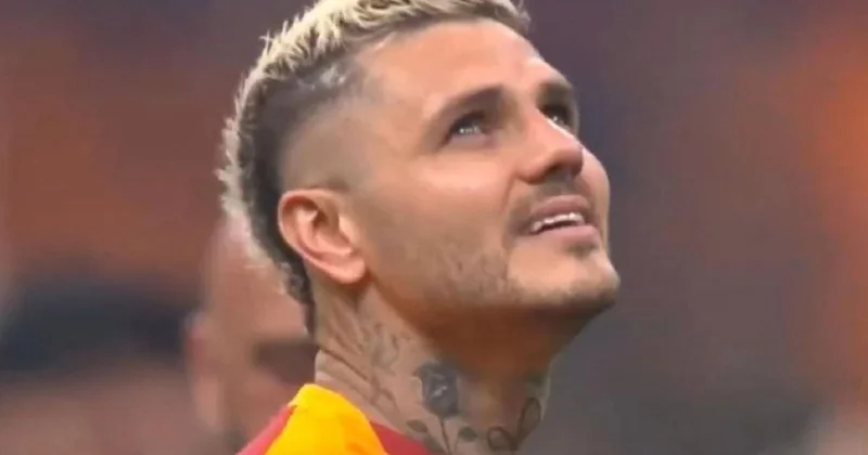 Şampiyon Galatasaray da Mauro Icardi nin gözyaşlarını tutamadı