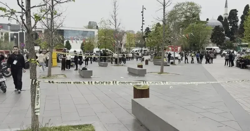Beşiktaş ta palalı saldırı! Polis ateş açarak durdurdu: 4 yaralı