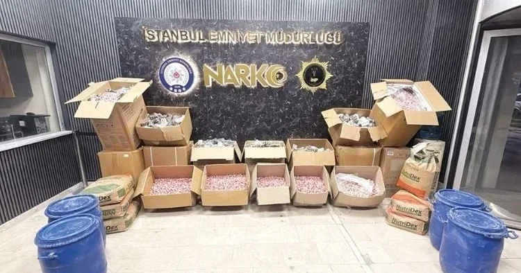 1 milyon hap ele geçirildi… Zehir tacirlerine büyük darbe