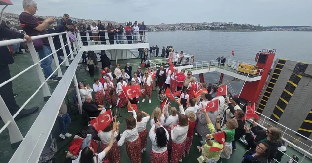 Tekirdağ da gaziler, şehit aileleri ve yaşlılar için tekne turu Tekirdağ Haberleri