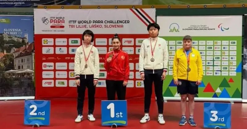 Para masa tenisinde Ebru Acer altın madalya kazandı Fanatik Spor Haberleri: Olimpiyatlar