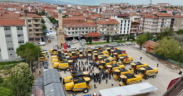 Yerköy de biçerdöverler festival havasında uğurlandı Yozgat Haberleri