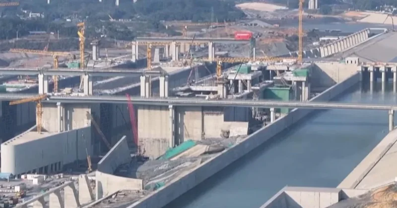 Dağları delip dev su asansörü inşa ediyorlar Sözcü Gazetesi