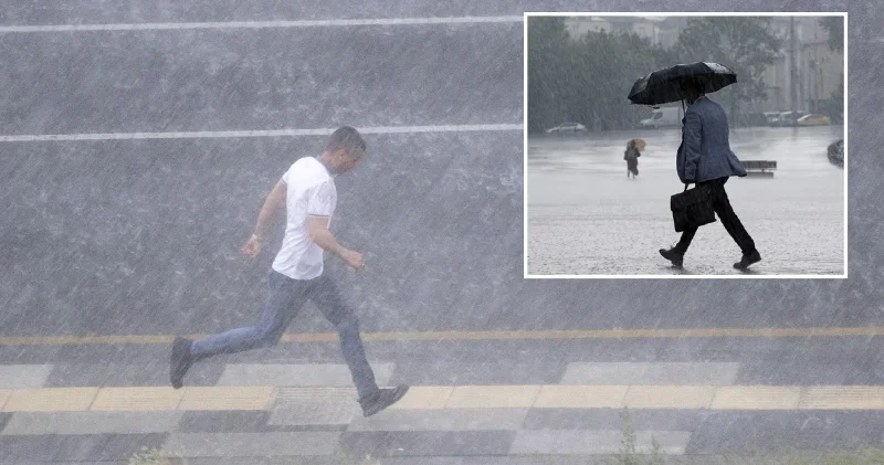 Meteorolojiden 5 bölgeye uyarı: 35 ilde sağanak bekleniyor Ankara Haberleri