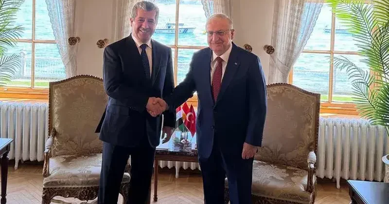 Milli Savunma Bakanı Güler, IKBY Başbakanı Barzani ile görüştü