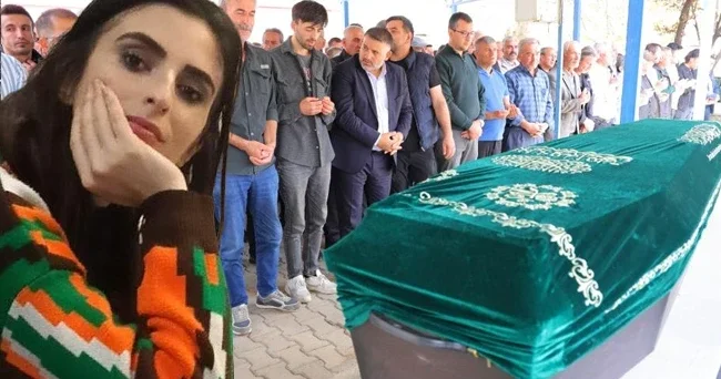 Kübra Yapıcı vahşice öldürülmüştü: Son yolculuğuna uğurlandı! Acılı baba ayakta durmakta güçlük çekti