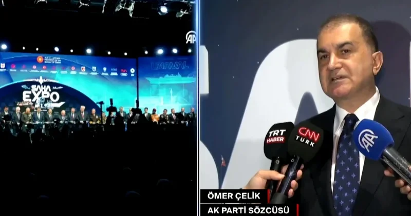 AK Parti Sözcüsü Çelik ten SAHA Expo da önemli açıklamalar: Türkiye savunmada devrim yaptı Gündem Haberleri