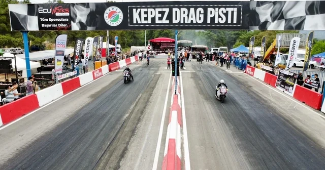Kepez de motodrag heyecanı başladı Antalya Haberleri