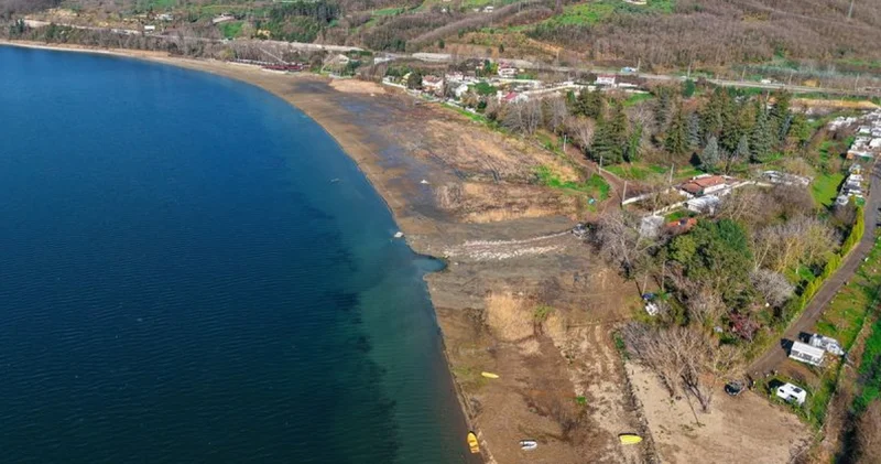 Son dakika: Sapanca Gölü nün seviyesi yağışların etkisiyle kritik eşikten kurtuldu Son dakika haberleri