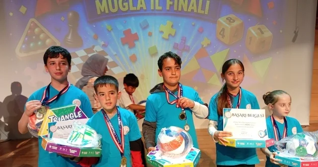 Köyceğizli öğrenciler Akıl ve Zeka Oyunları Turnuvası il finaline damga vurdu Muğla Haberleri