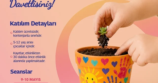 Forum Aydın da Anneler Günü çiçeklerle kutlanacak Aydın Haberleri