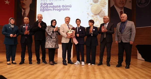 Melikgazi de Çölyak Günü ne özel farkındalık eğitimi verildi Kayseri Haberleri