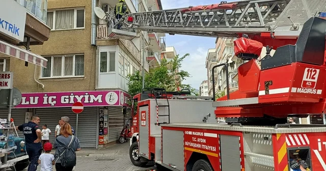 Komşuların dikkati tehlikeyi önledi Ocakta unutulan yemek ekipleri harekete geçirdi Aydın Haberleri