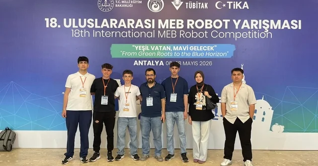 Yıldırım Ticaret MTAL den Uluslararası MEB Robot Yarışması nda büyük başarı Bursa Haberleri