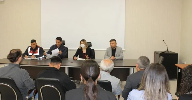 Altıntaş ta okul güvenliği üzerine değerlendirme toplantısı Kütahya Haberleri