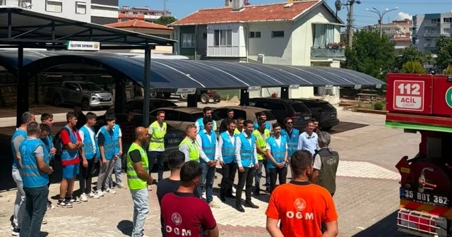 Aliağa Ülkü Ocakları na uygulamalı orman yangınları eğitimi İzmir Haberleri
