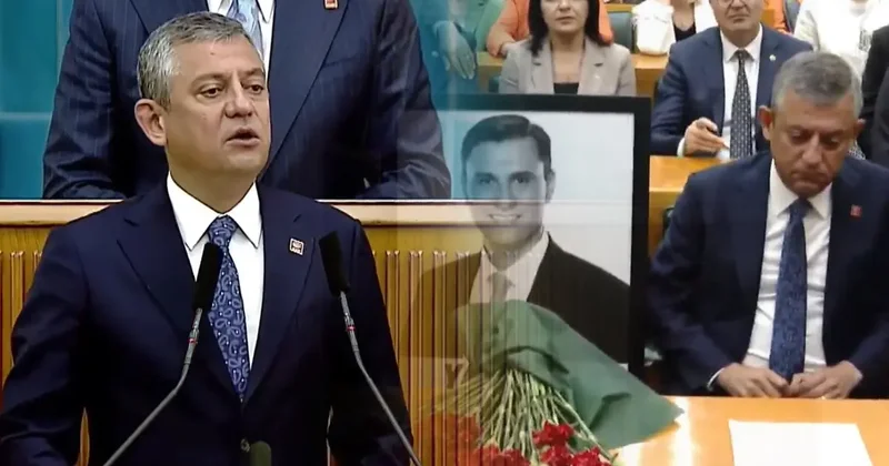 Son dakika Konuşmaya Ferdi Zeyrek i anarak başladı! Özgür Özel, TBMM de grup toplantısına başladı
