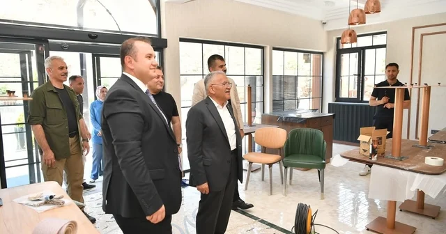 Başkan Büyükkılıç, MÜLHEM Kayseri Mutfağı nda incelemelerde bulundu Kayseri Haberleri