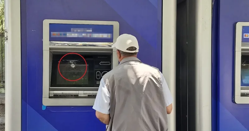 Koç Holding’e yönelik saldırılara bir yenisi eklendi! Bu kez ATM kurşunlandı