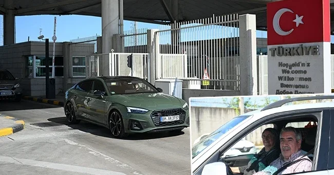 Gurbetçi emekliler sınır kapısına dayandı: Bayrağı görmek bir başka şey, o anlatılmaz