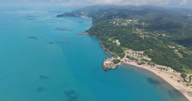 Karadeniz de turkuaz ve mavi bir arada Bartın Haberleri