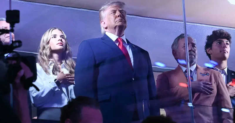 Dev finalde Trump a beklenmedik tepki!