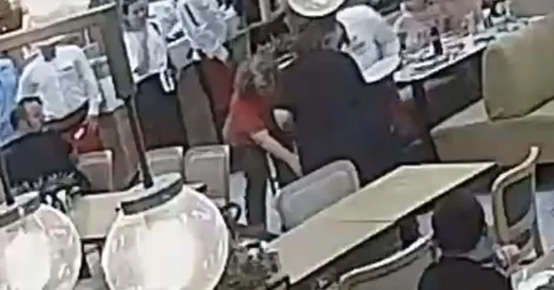 Minik Mercan restoranda kabusu yaşamıştı: Dehşet anlarının görüntüsü ortaya çıktı! Kızgın tereyağı...
