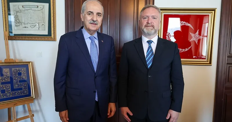 TBMM Başkanı Kurtulmuş, Galatasaray Üniversitesi Rektörlüğünü ziyaret etti