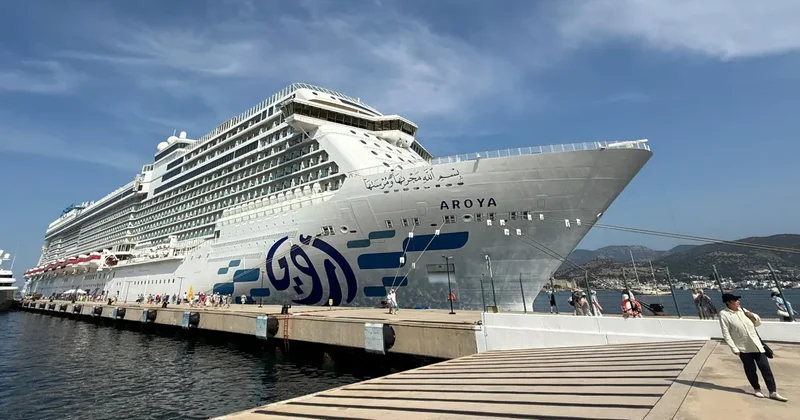 Kruvaziyer turizmi şahlanıyor: Bodrum’a 2 bin 59 yolcu getirdi