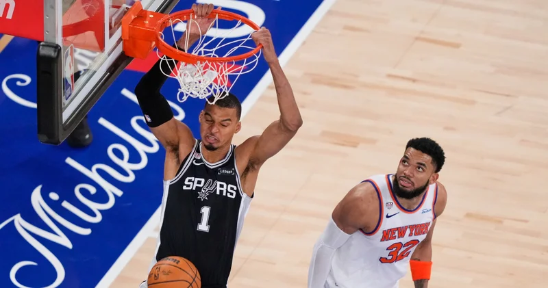 Spurs, Knicks karşısında seriyi 2 1 e getirdi