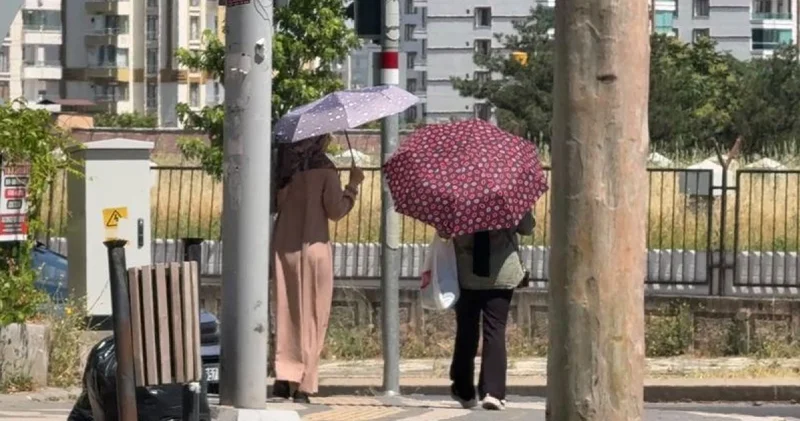Diyarbakır da sıcaklık 40 dereceye yaklaştı! Son dakika haberleri