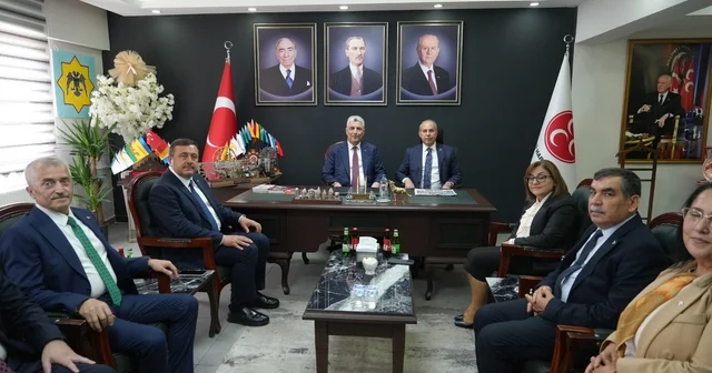 Bakan Bolat tan MHP Gaziantep İl Başkanı Kılıç a hayırlı olsun ziyareti Gaziantep Haberleri