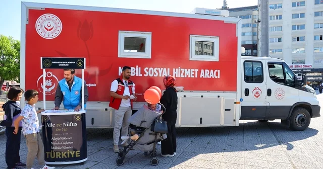 Mobil sosyal hizmet aracı Samsun da göreve başladı Samsun Haberleri