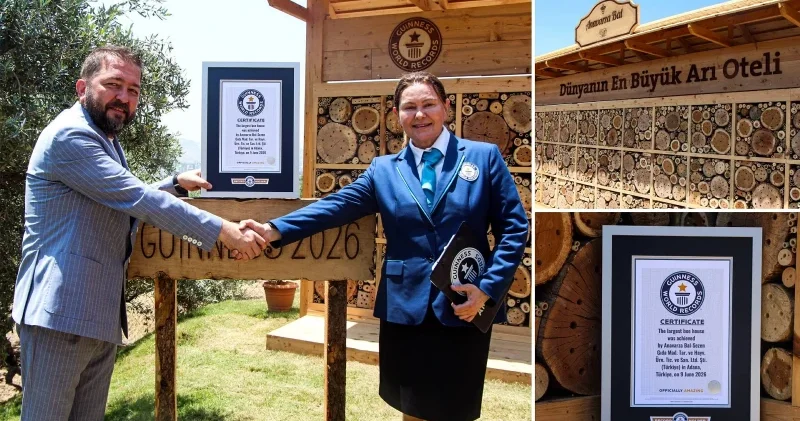 Dünyanın en büyüğü Adana da hayata geçirildi: Guinness tescil etti Hayat Haberleri