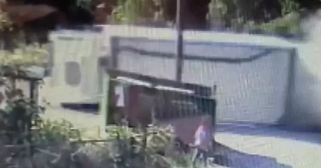 Kastamonu da freni boşalan kamyonun devrildiği kaza kamerada VİDEO İZLE