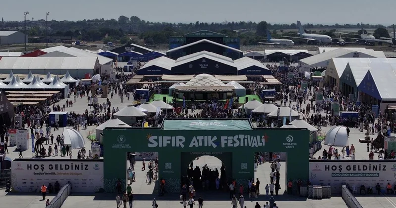 Sıfır Atık Festivali ziyaretçi rekoru kırdı, 4 günde 1 milyon kişi ağırlandı