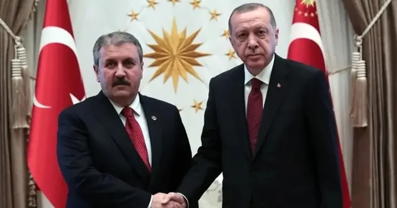 Başkan Erdoğan dan Mustafa Destici’ye tebrik mesajı
