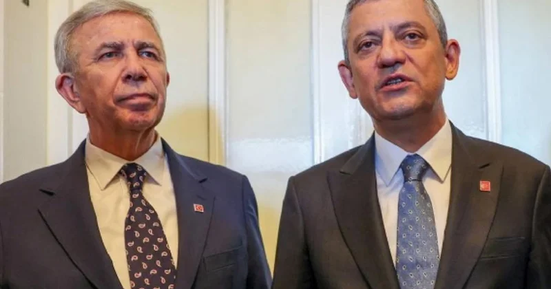 Özgür Özel ile Mansur Yavaş grup toplantısı sonrası Manisa ya gidecek