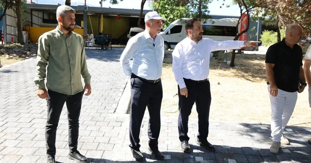 Yunusemre de seyyar sorununa neşter Küçük Sanayi Sitesinde Lezzetler Sokağı çalışmaları devam ediyor Manisa Haberleri Habertürk Yerel Haberler