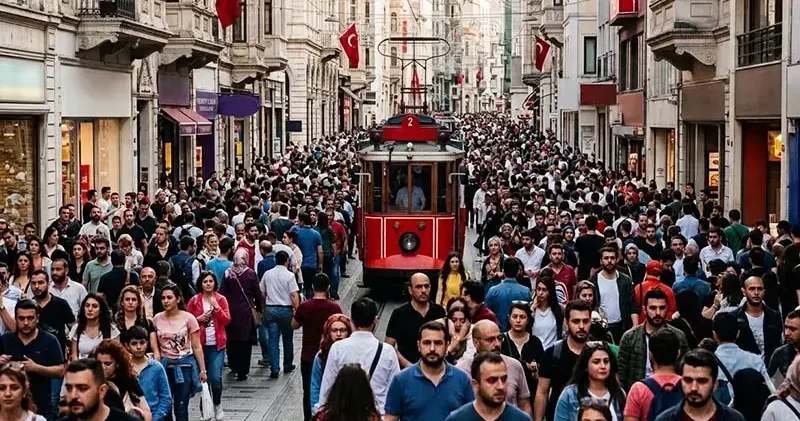 TÜİK: Türkiye, nüfus büyüklüğüne 194 ülke arasında 18 inci