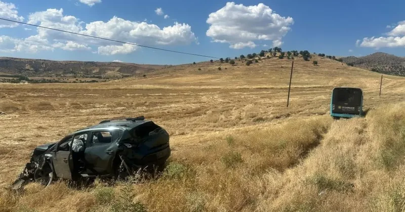 Çarpışmaktan kaçtılar kazadan kaçamadılar: 2 yaralı